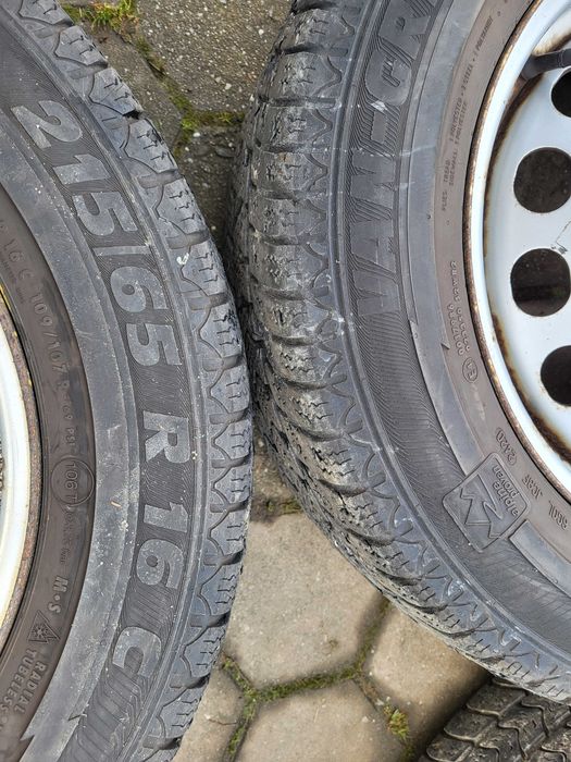 FELGI Stalowe SCUDO JUMPY PROACE EXPERT 7J 16" 5x108 ET46 + Opony Zima