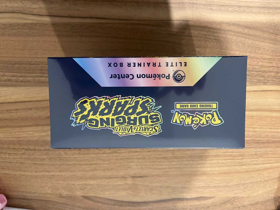 Surging Sparks Pokémon Center Elite Trainer Box