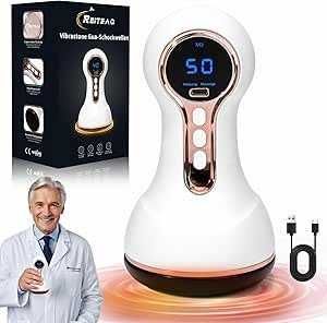 Elektryczny masażer do stóp, masażer kolan, mięśni Biały 1877