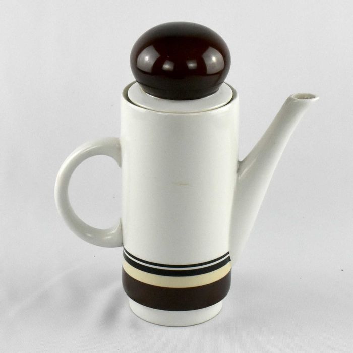 Bule / Cafeteira em porcelana Artibus, Art Déco