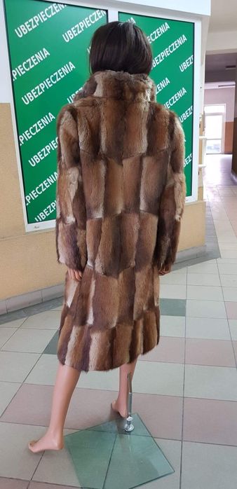 Futro naturalne. Rozmiar 42