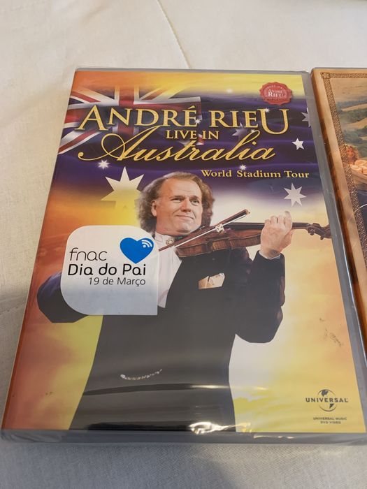 Tres DVDs de Andre Rieu