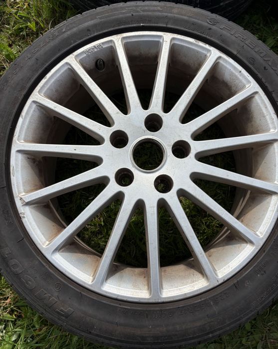 Alufelgi BORBET H 7Jx17 H2, Et45 z oponami