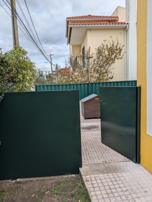Portão Em Aço galvanizado