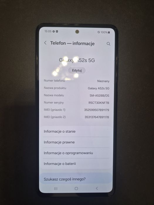 Samsung Galaksy A52s,  5G,  128gb
