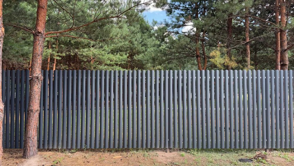 ШТАХЕТНИК, МЕТАЛОШТАХЕТНИК напівкруглий від виробника.