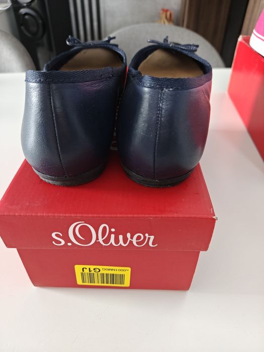 Baleriny s.Oliver rozm.42 granatowe