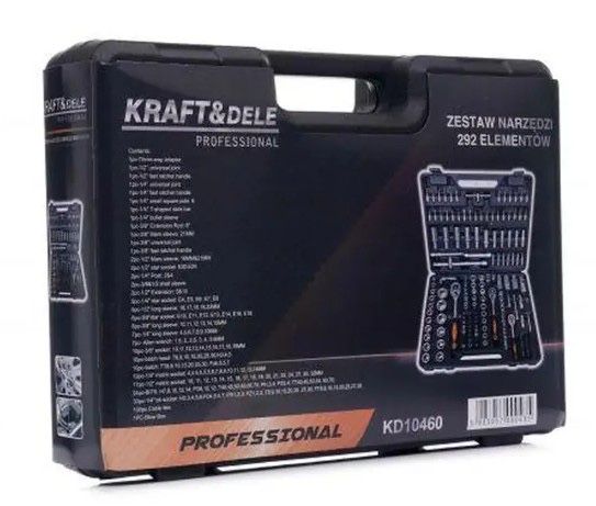 Большой набор инструментов универсальный Kraft предметов Набор ключей