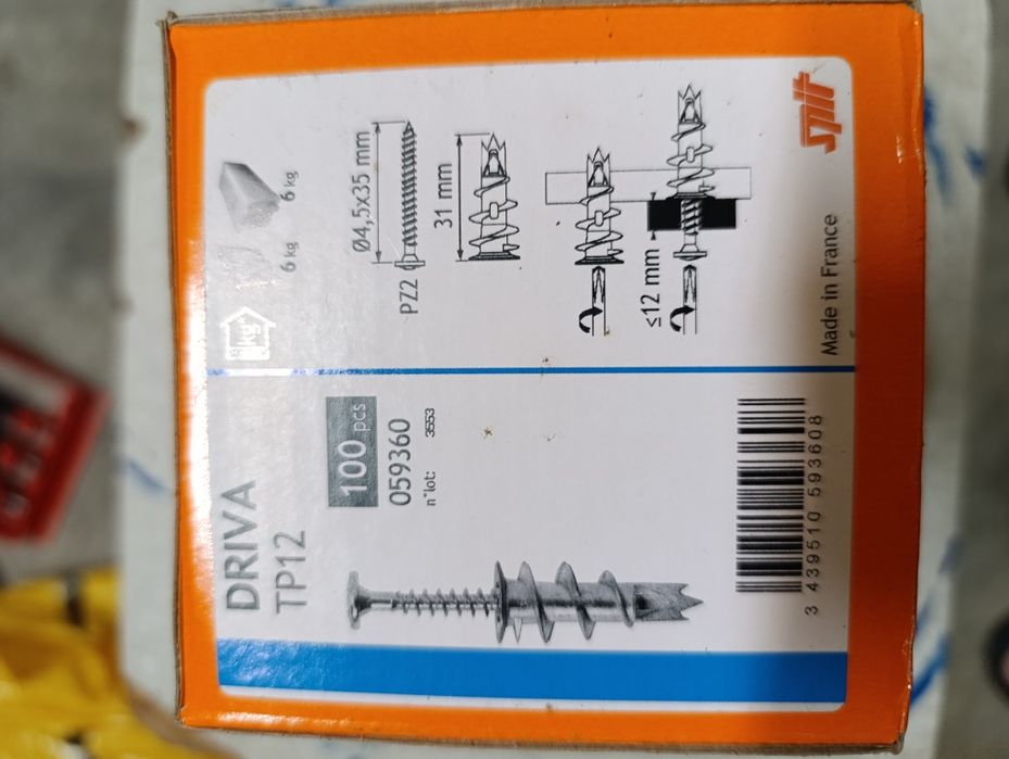 Bucha metálica Pladur Spit