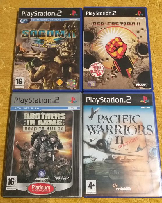 15 jogos Playstation 2 + microfones oferta ( + 120 jogos )