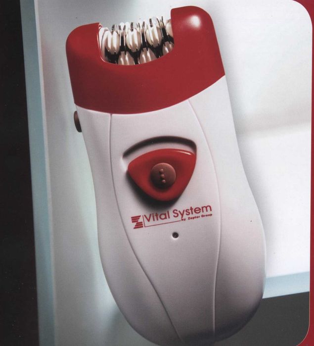 Епілятор, що перезаряджається, з дорожнім мішечком