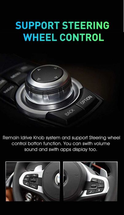 Auto-rádio 12.3" android 14 BMW X3 E83 2004 a 2009