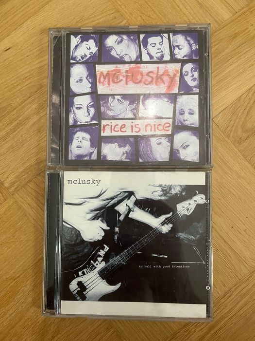 Mclusky Rice Is Nice & To Hell With Good Intentions CD EP x 2 noise rock Jesus Lizard