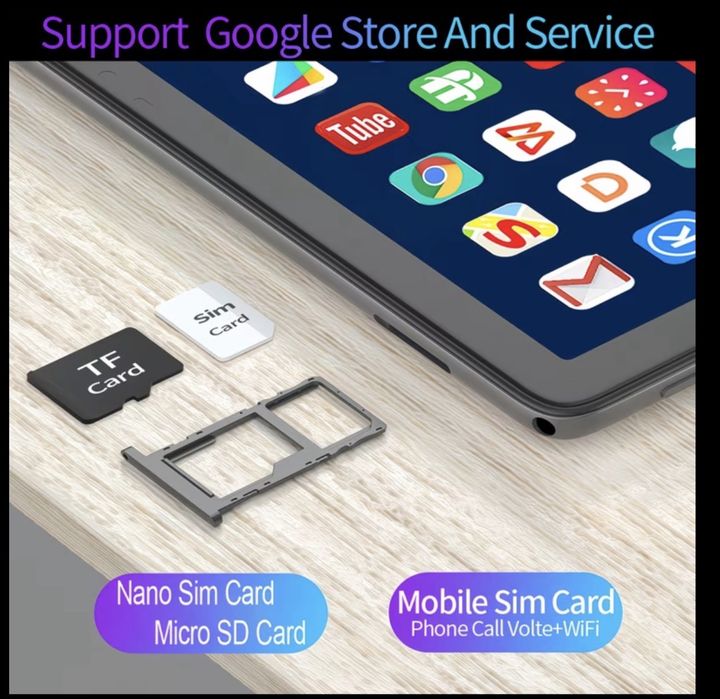Новий планшет. Сім карта. Android 64 Gb