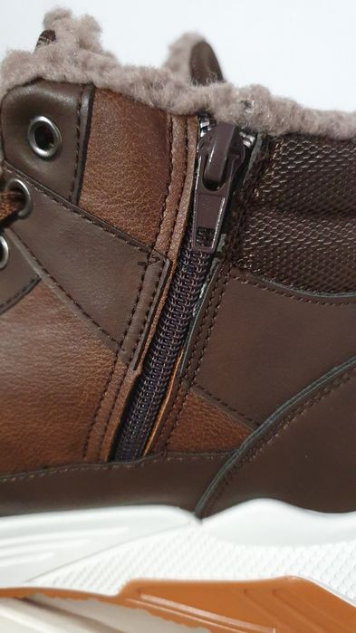 Buty nowe męskie ocieplane zimowe modne rozmiar 45 / wkładka 28.3 cm