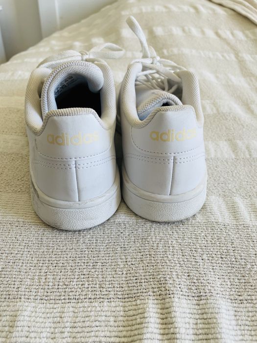 Adidas brancos 37, como novos