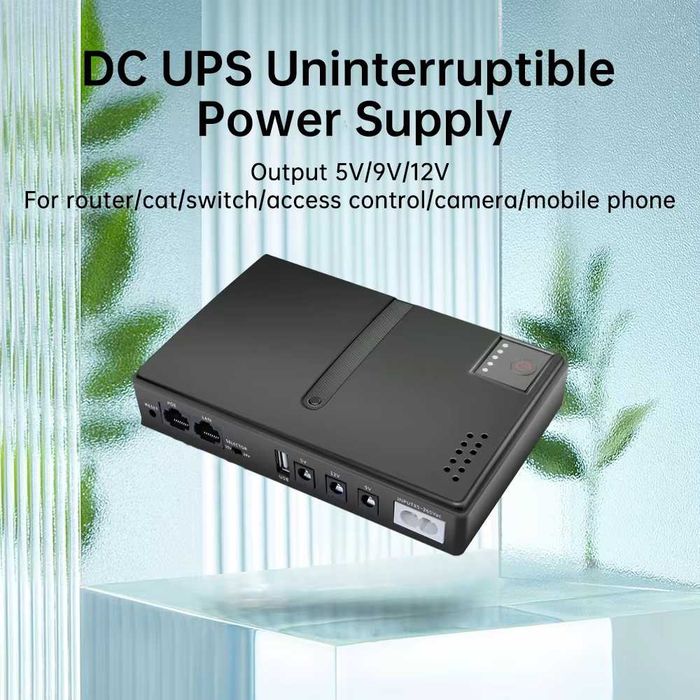 Бесперебойник, повербанк, корпус ИБП ДБЖ UPS 5V 9V 12V для роутера, модема