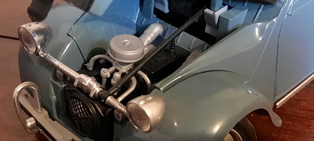 Citroen 2CV Solido escala 1/17 die-cast