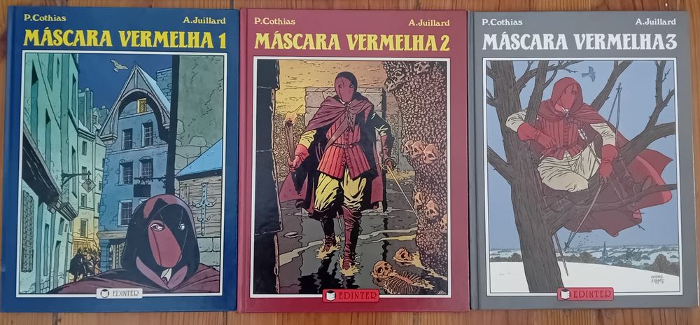 BD Máscara Vermelha 1 a 3+ Espadas Vermelhas de Arno
