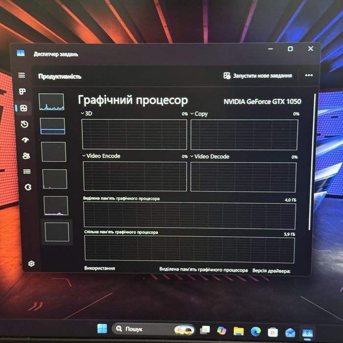 Ігровий ноутбук Asus Rog i7 7700, Gtx 1050 4Gb, 16Gb Ddr4