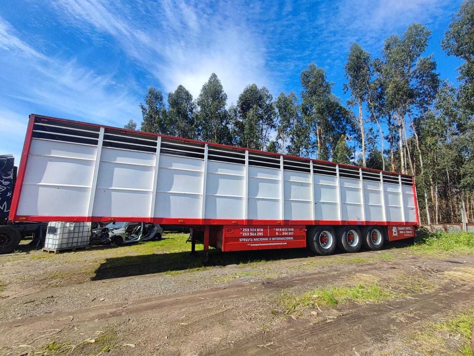 semi reboque de 1 piso