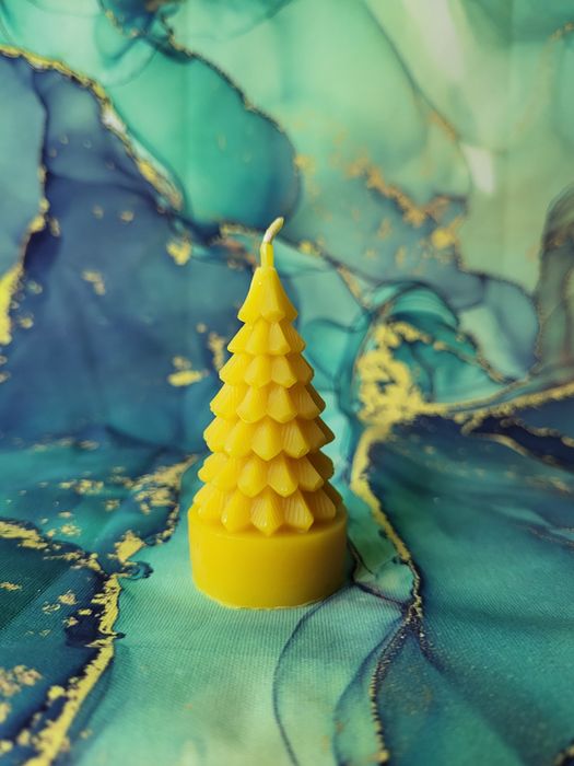 Новорічні Свічки з бджолиного воску