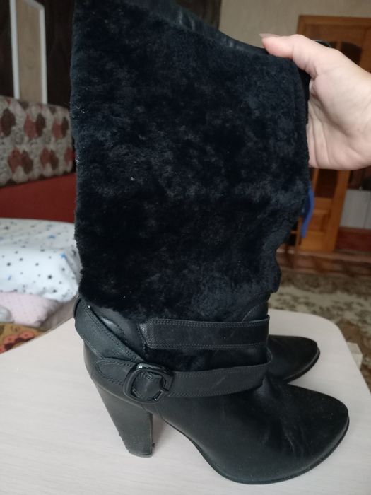 Сапоги женские на цегейке.