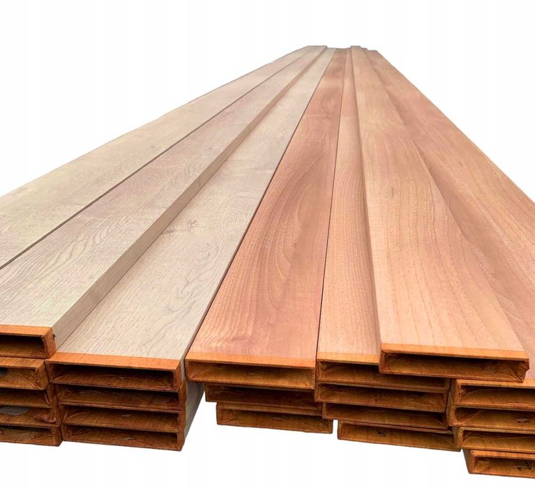 Profil stalowy ocynkowany drewnopodobny 100x20 imitacja okleinowany