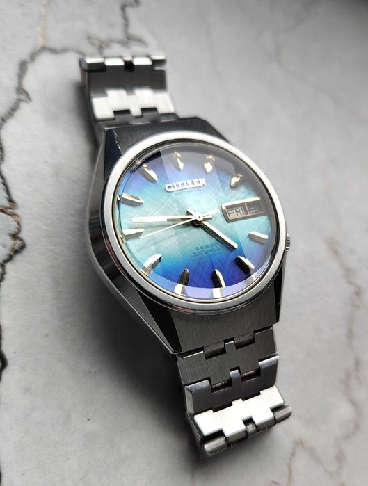 Citizen Leopard 7700 Hi Beat 28800 Automat Zegarek 70 lata Vintage