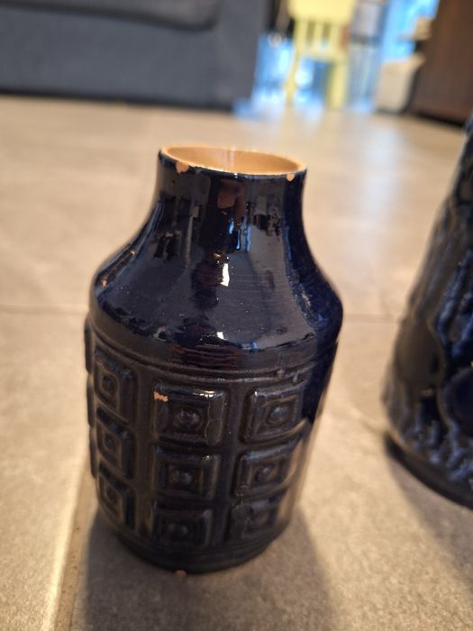 Zestaw wazonow ceramicznych dzbankow wazon dzbanek vintage