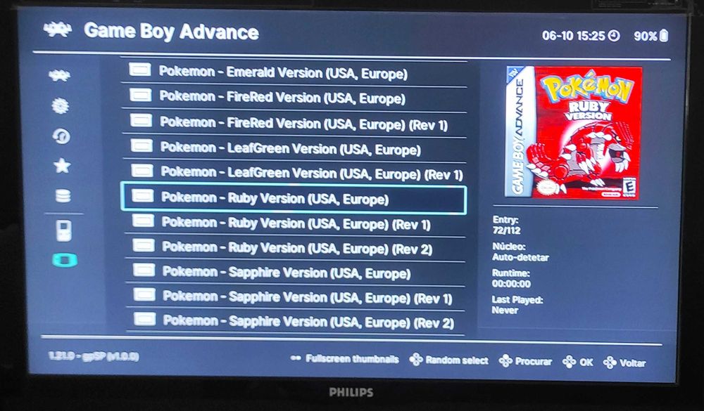 Playstation TV - Desbloqueada - Cartão 256GB - Comando PS3
