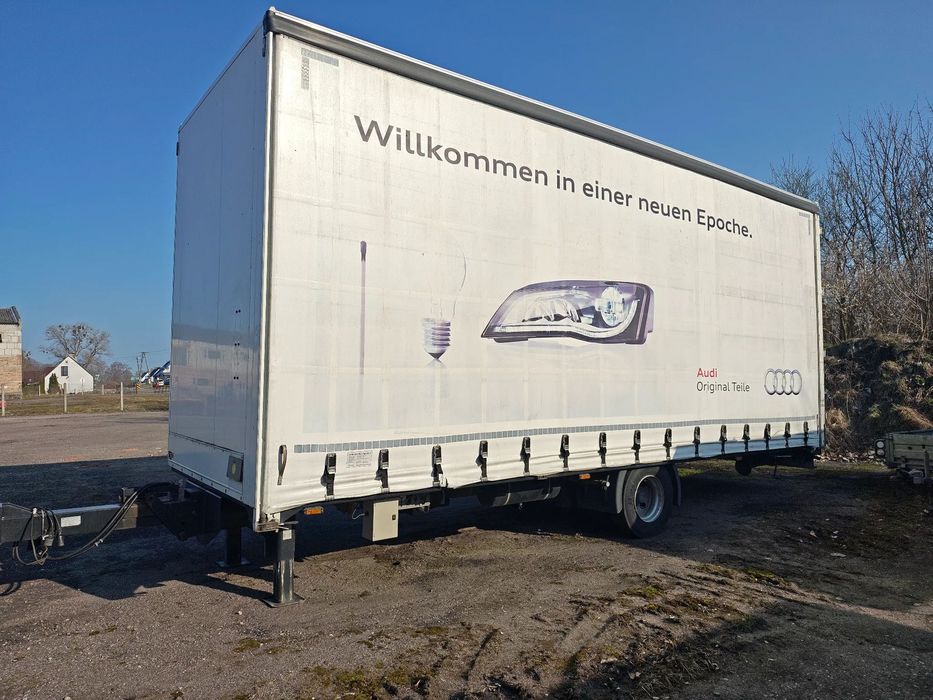 Ackermann Z-KA-F10,5/7,5  Przyczepa kontener plandeka Ackermann