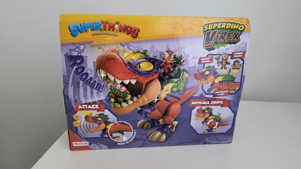 Super Things Zings aDinozaur Superdino V-Rex