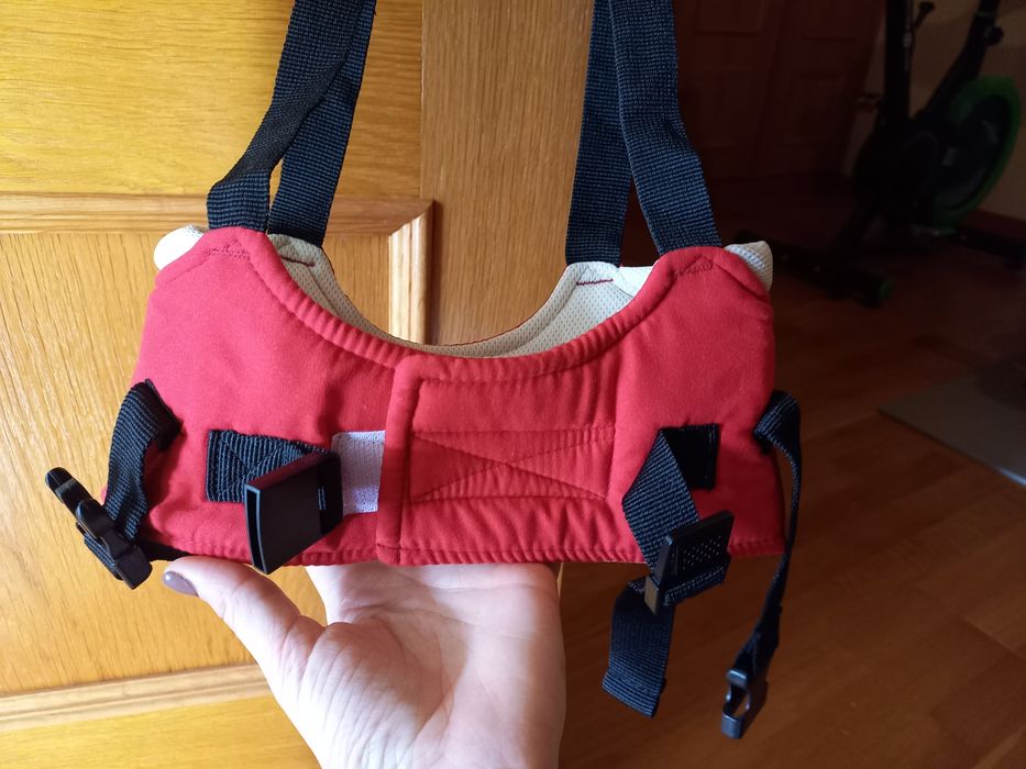 Andador bebé vermelho