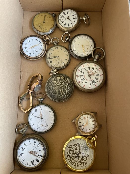 Lote de relogios de bolso
