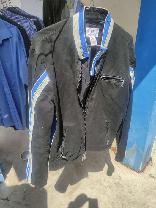 Casaco Armani  estilo motard