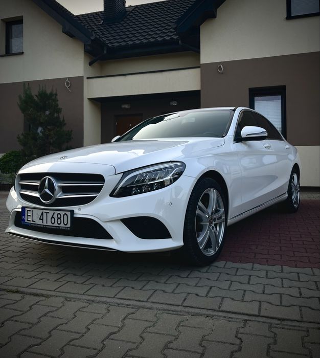 Auto do ślubu Mercedes C klasa