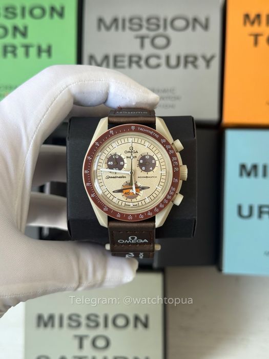 Годинник Omega x Swatch Speedmaster MoonSwatch – Mission to Saturn