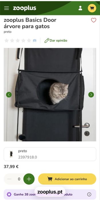 Árvore para gato trepar, brincar e descansar + robusto poste para arranhar