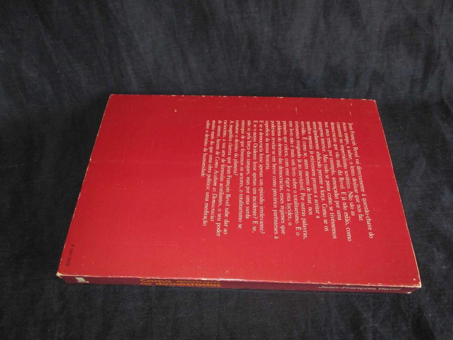 Livro Como Acabam As Democracias Jean-François Revel