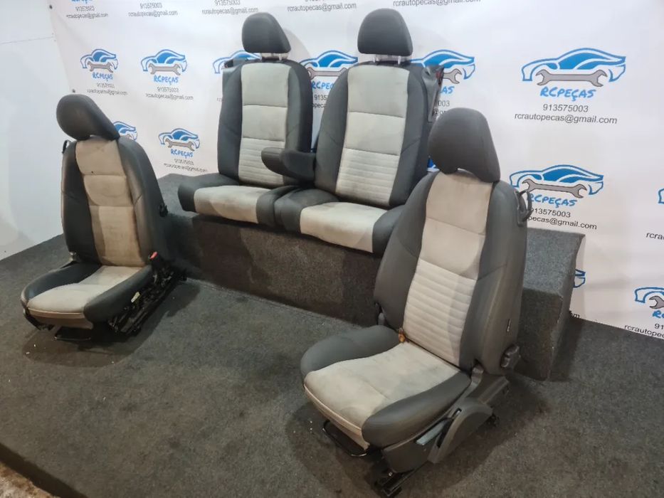 BANCO BANCOS PELE FRONTAL FRENTE TRASEIRO TRÁS AIRBAG VOLVO C30 533