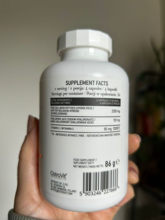 Liquidação de stock (suplementos) Colagénio+Ácido Hialurónico 30 doses