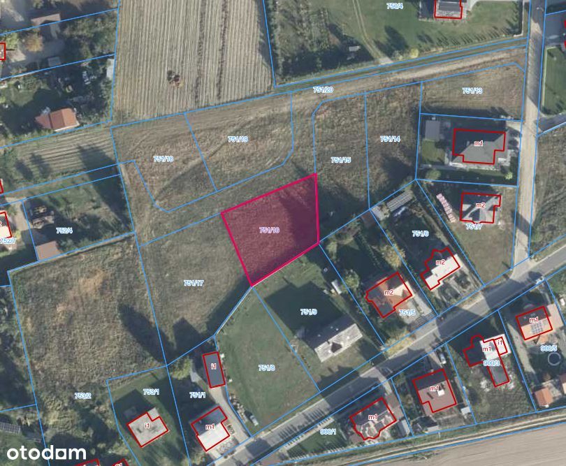 Na sprzedaż działka 910 m² – Kaszczor, woj. wielkopolskie
