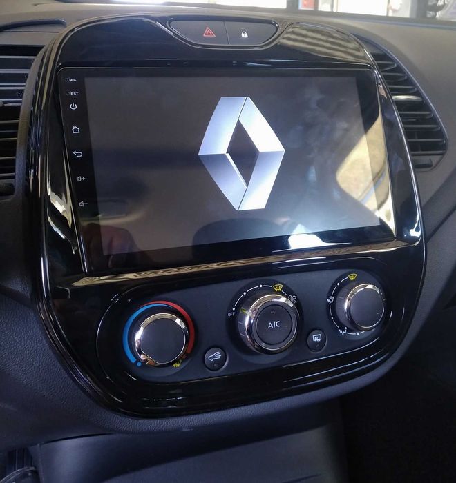 (NOVO) Rádio 2DIN 9" • Renault CAPTUR (2013 a 2019) • Android [4+32GB]