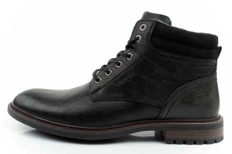 Wrangler George sztyblety trzewiki eleganckie modne czarne r. 41-46