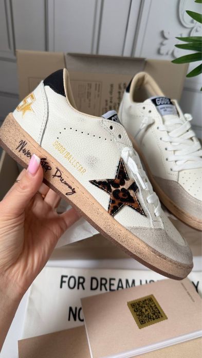 Жіночі кеди Golden Goose Deluxe Brand GGDB — натуральна шкіра, висока якість. В наявності, відправка в день замовлення