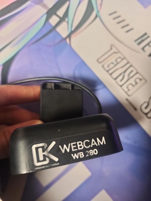 Веб-камера OKey WebCam WB280 Full HD 1080p з автофокусом та шторкою
