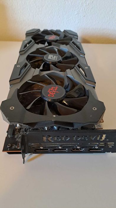 Placa gráfica AMD Radeon Powercolor Red Devil RX 5700 XT 8GB GDDR6