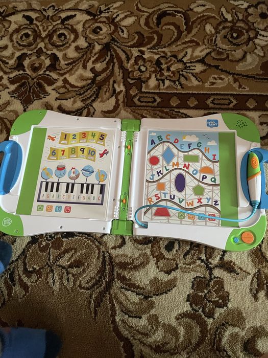 Інтерактивна книга для вивчення англійської мови leap frog leap start