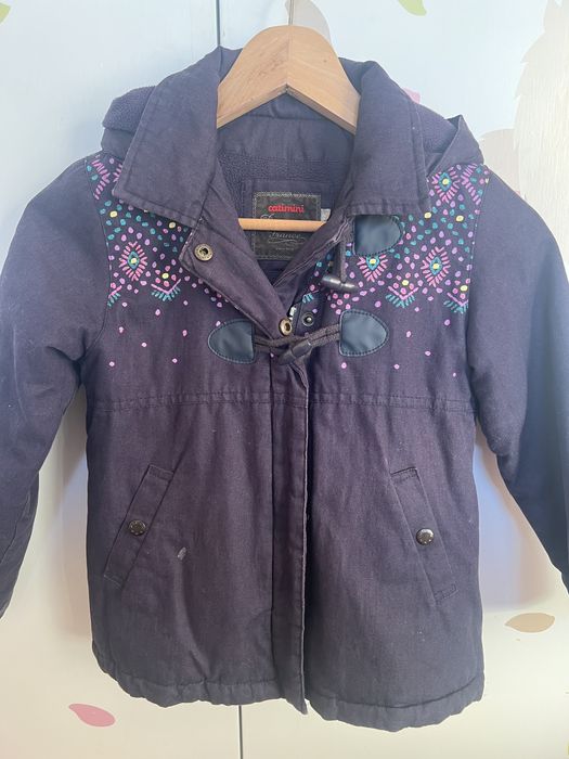 Parca Catimini azul 6 anos